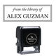 Guzman Rectangular Self-Inking Book Stamp Image 2 of 3